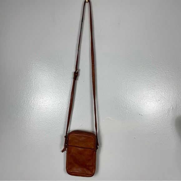 Marta Ponti genuine leather boho crossbody bag - Picture 2 of 11